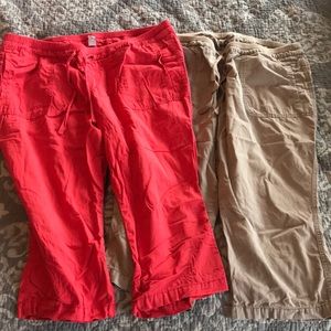 Old Navy Capri Pants - elastic waist size xl 16/18